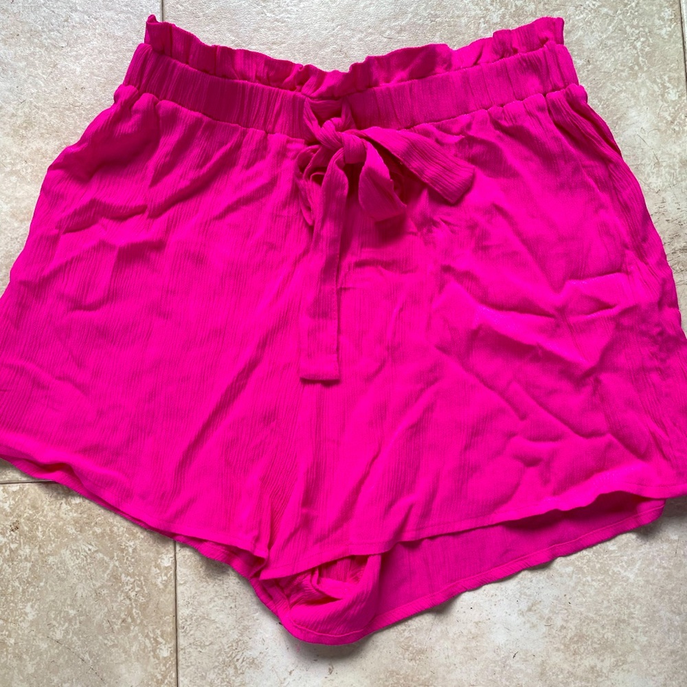 Fabric shorts